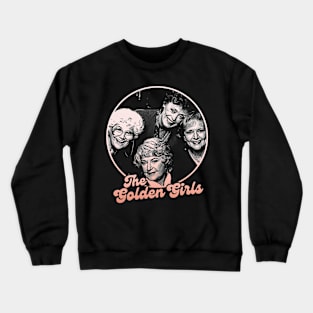 Golden Girls Thank You For Being a Friend - Gradients Drawing Artwork Crewneck Sweatshirt